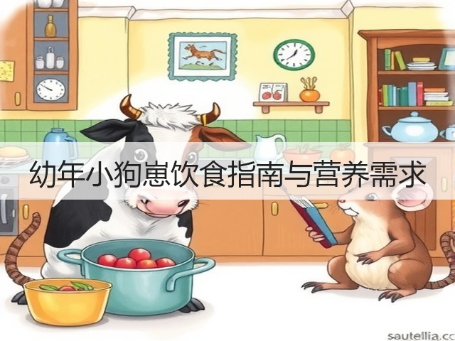 幼年小狗崽饮食指南与营养需求(图2) 幼年小狗崽饮食指南与营养需求(图2)
