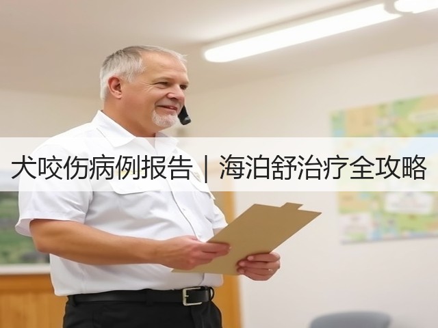犬咬伤病例报告|海泊舒治疗全攻略(图2) 犬咬伤病例报告|海泊舒治疗全攻略(图2)