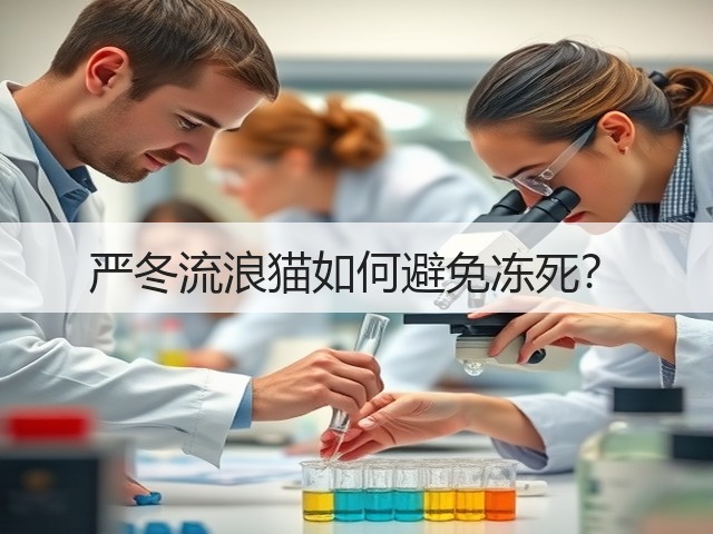 严冬流浪猫如何避免冻死？(图1)