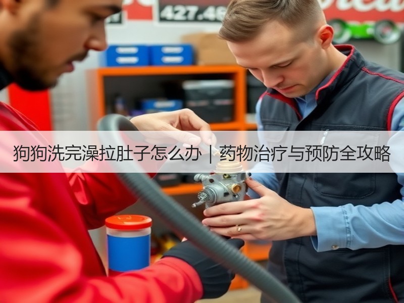 狗狗洗完澡拉肚子怎么办｜药物治疗与预防全攻略