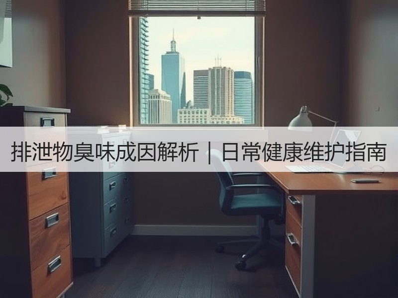 排泄物臭味成因解析｜日常健康维护指南