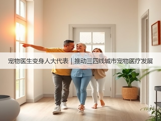 宠物医生变身人大代表|推动三四线城市宠物医疗发展(图3) 宠物医生变身人大代表|推动三四线城市宠物医疗发展(图3)