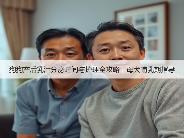 狗狗产后乳汁分泌时间与护理全攻略｜母犬哺乳期指导(图2)