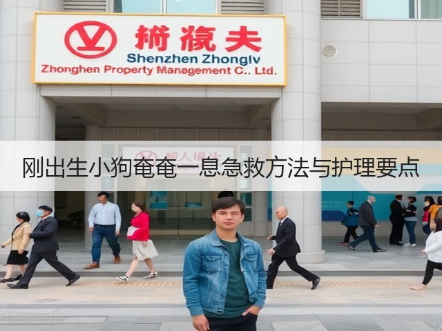 刚出生小狗奄奄一息急救方法与护理要点(图3)