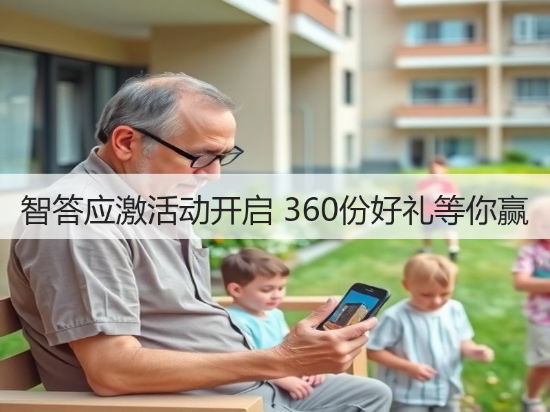 智答应激活动开启 360份好礼等你赢