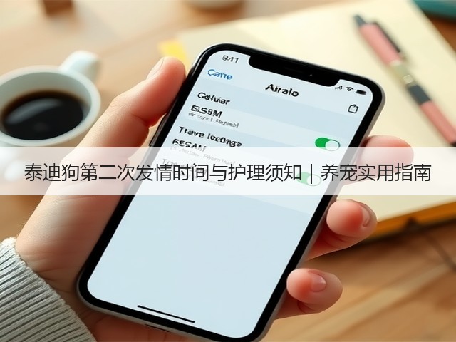 泰迪狗第二次发情时间与护理须知｜养宠实用指南(图1)
