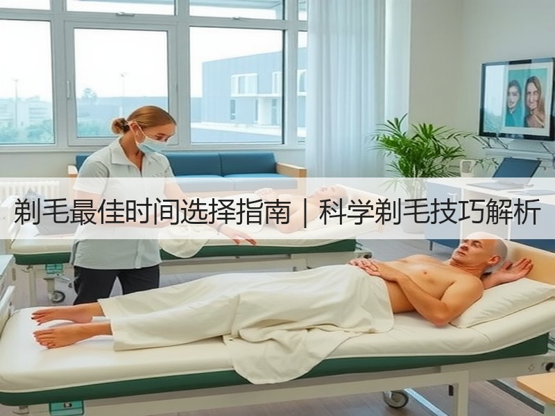 剃毛最佳时间选择指南｜科学剃毛技巧解析