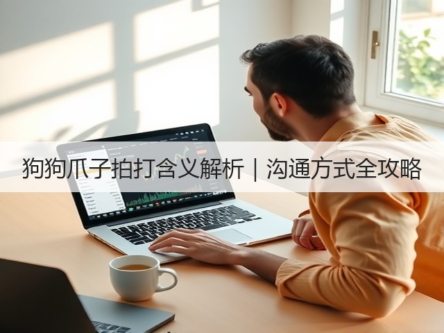 狗狗爪子拍打含义解析|沟通方式全攻略(图1) 狗狗爪子拍打含义解析|沟通方式全攻略(图1)