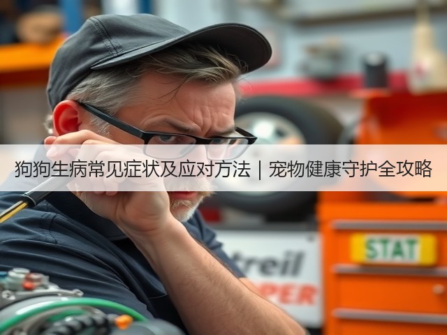 狗狗生病常见症状及应对方法|宠物健康守护全攻略(图1) 狗狗生病常见症状及应对方法|宠物健康守护全攻略(图1)