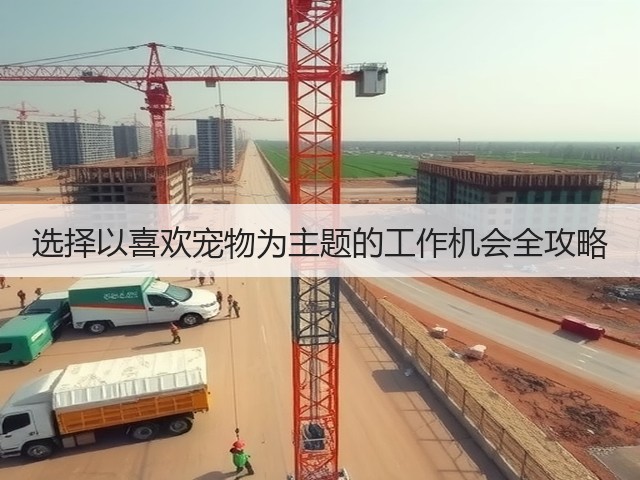选择以喜欢宠物为主题的工作机会全攻略(图1)