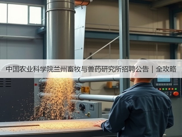 中国农业科学院兰州畜牧与兽药研究所招聘公告|全攻略(图1) 中国农业科学院兰州畜牧与兽药研究所招聘公告|全攻略(图1)