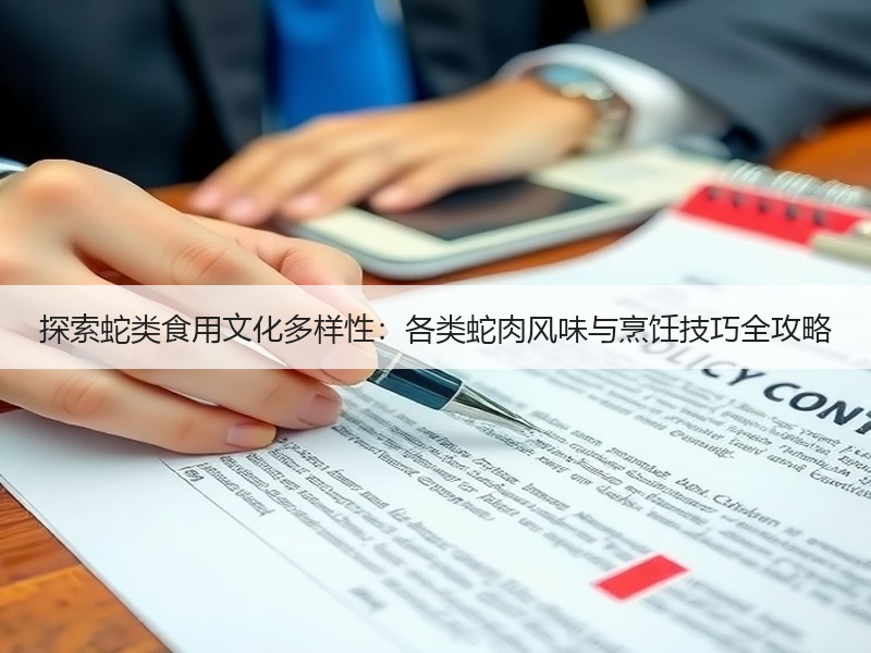 探索蛇类食用文化多样性：各类蛇肉风味与烹饪技巧全攻略