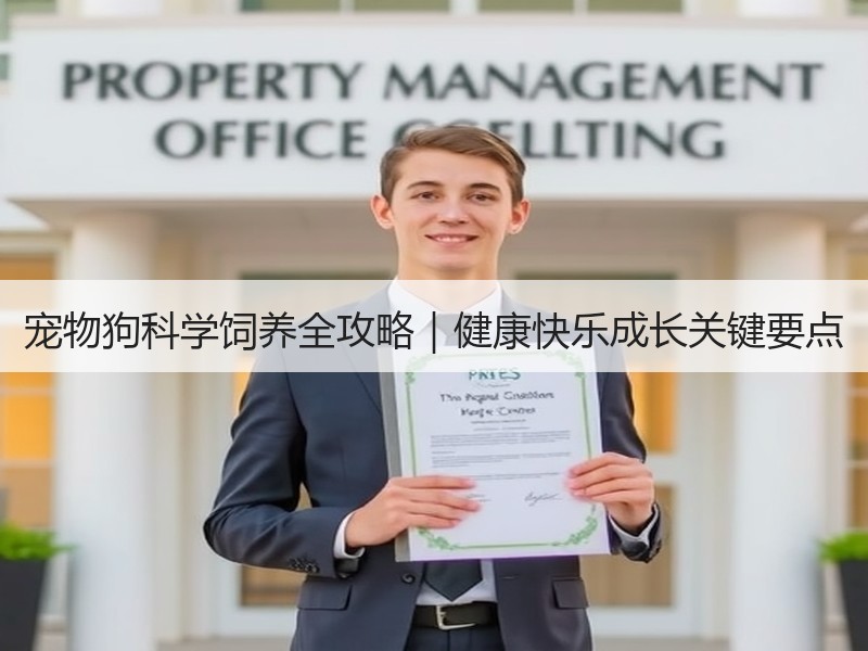 宠物狗科学饲养全攻略｜健康快乐成长关键要点
