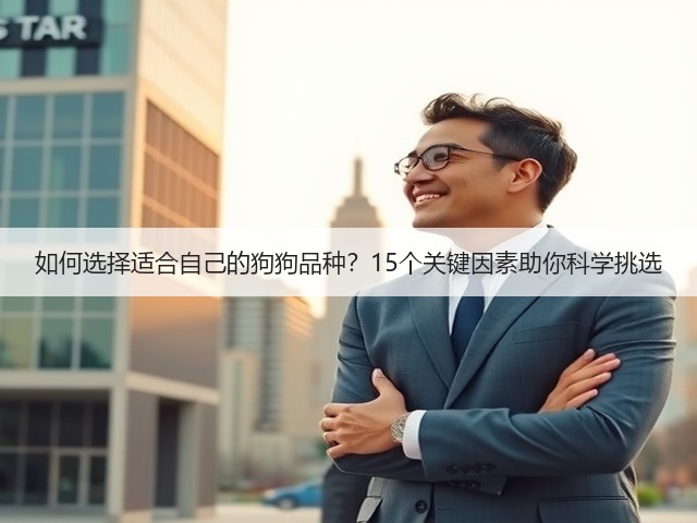 如何选择适合自己的狗狗品种?15个关键因素助你科学挑选(图1) 如何选择适合自己的狗狗品种?15个关键因素助你科学挑选(图1)