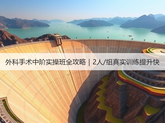 外科手术中阶实操班全攻略|2人/组真实训练提升快(图2) 外科手术中阶实操班全攻略|2人/组真实训练提升快(图2)