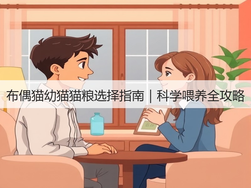 布偶猫幼猫猫粮选择指南｜科学喂养全攻略