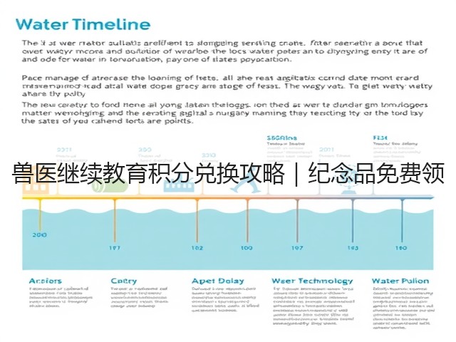 兽医继续教育积分兑换攻略｜纪念品免费领(图3)