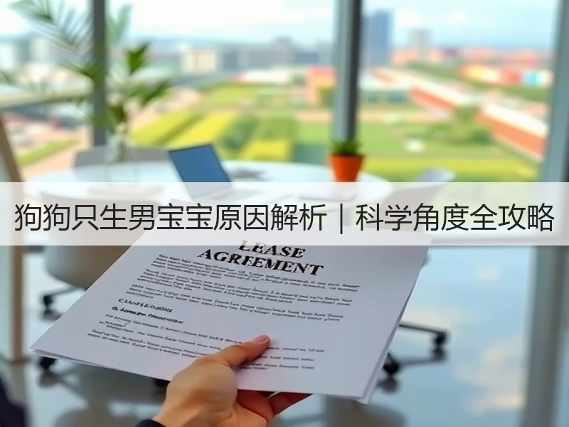 狗狗只生男宝宝原因解析｜科学角度全攻略