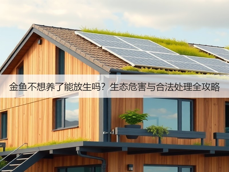 金鱼不想养了能放生吗？生态危害与合法处理全攻略