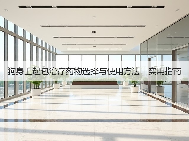 狗身上起包治疗药物选择与使用方法|实用指南(图1) 狗身上起包治疗药物选择与使用方法|实用指南(图1)