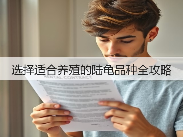 选择适合养殖的陆龟品种全攻略(图3) 选择适合养殖的陆龟品种全攻略(图3)