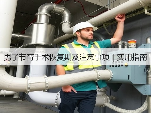 男子节育手术恢复期及注意事项｜实用指南(图3)