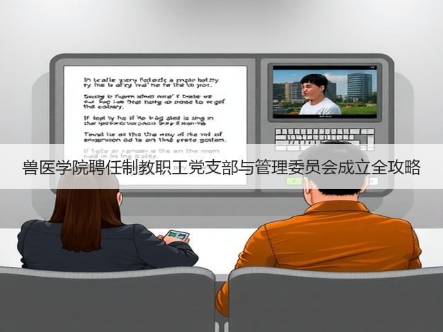 兽医学院聘任制教职工党支部与管理委员会成立全攻略(图1) 兽医学院聘任制教职工党支部与管理委员会成立全攻略(图1)
