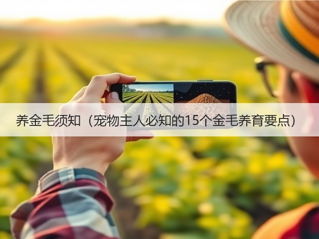 养金毛须知(宠物主人必知的15个金毛养育要点)(图2) 养金毛须知(宠物主人必知的15个金毛养育要点)(图2)