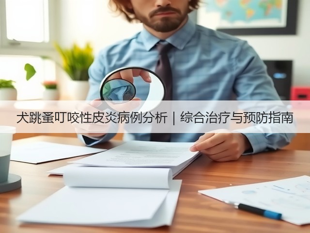 犬跳蚤叮咬性皮炎病例分析|综合治疗与预防指南(图3) 犬跳蚤叮咬性皮炎病例分析|综合治疗与预防指南(图3)