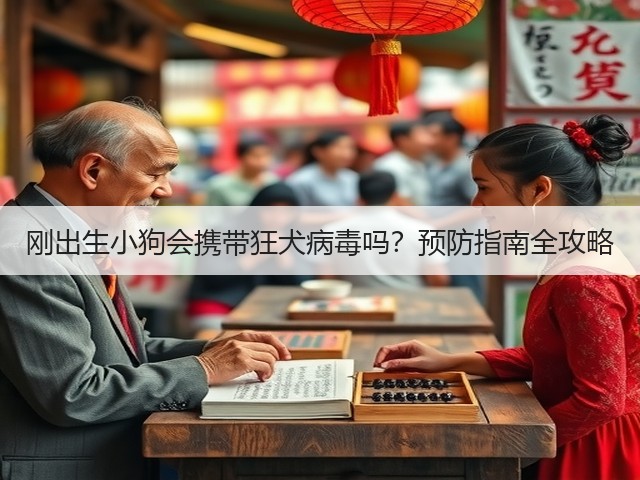 刚出生小狗会携带狂犬病毒吗？预防指南全攻略(图1)
