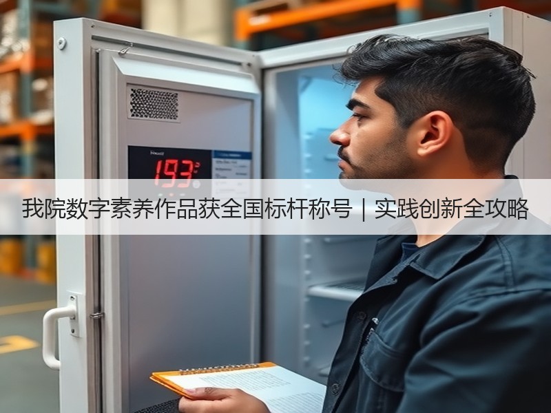 我院数字素养作品获全国标杆称号｜实践创新全攻略