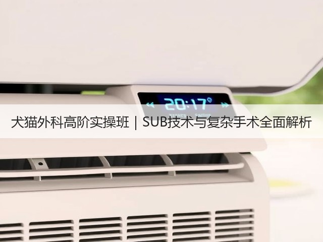 犬猫外科高阶实操班|SUB技术与复杂手术全面解析(图2) 犬猫外科高阶实操班|SUB技术与复杂手术全面解析(图2)