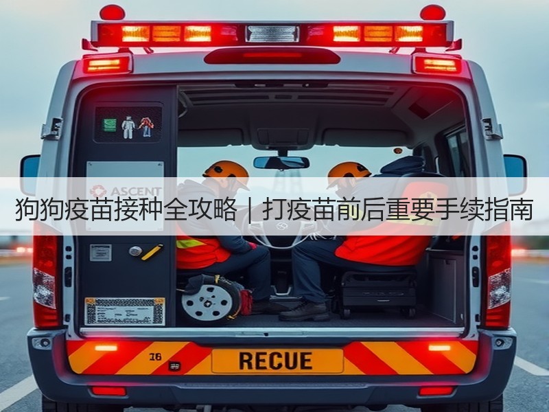 狗狗疫苗接种全攻略｜打疫苗前后重要手续指南