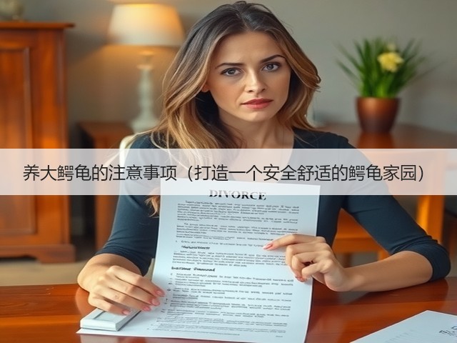 养大鳄龟的注意事项(打造一个安全舒适的鳄龟家园)(图3) 养大鳄龟的注意事项(打造一个安全舒适的鳄龟家园)(图3)