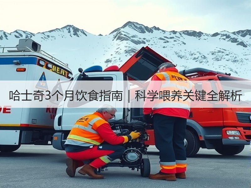 哈士奇3个月饮食指南｜科学喂养关键全解析