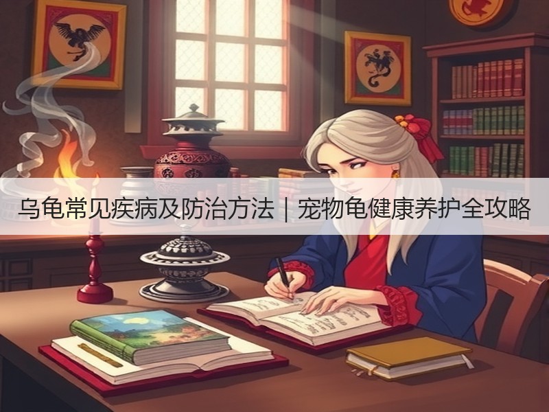 乌龟常见疾病及防治方法｜宠物龟健康养护全攻略