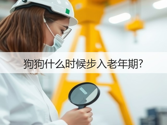 狗狗什么时候步入老年期?(图3) 狗狗什么时候步入老年期?(图3)