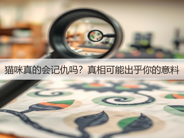 猫咪真的会记仇吗？真相可能出乎你的意料(图1)