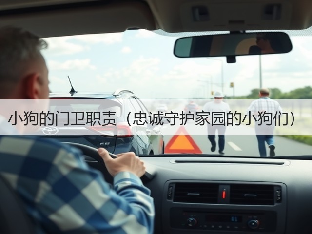 小狗的门卫职责(忠诚守护家园的小狗们)(图3) 小狗的门卫职责(忠诚守护家园的小狗们)(图3)