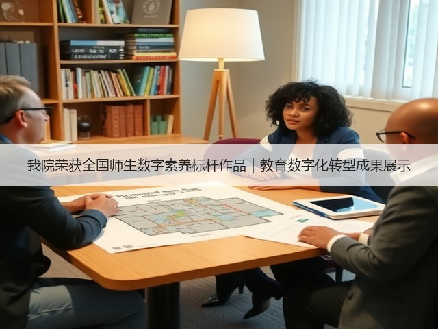 我院荣获全国师生数字素养标杆作品|教育数字化转型成果展示(图2) 我院荣获全国师生数字素养标杆作品|教育数字化转型成果展示(图2)