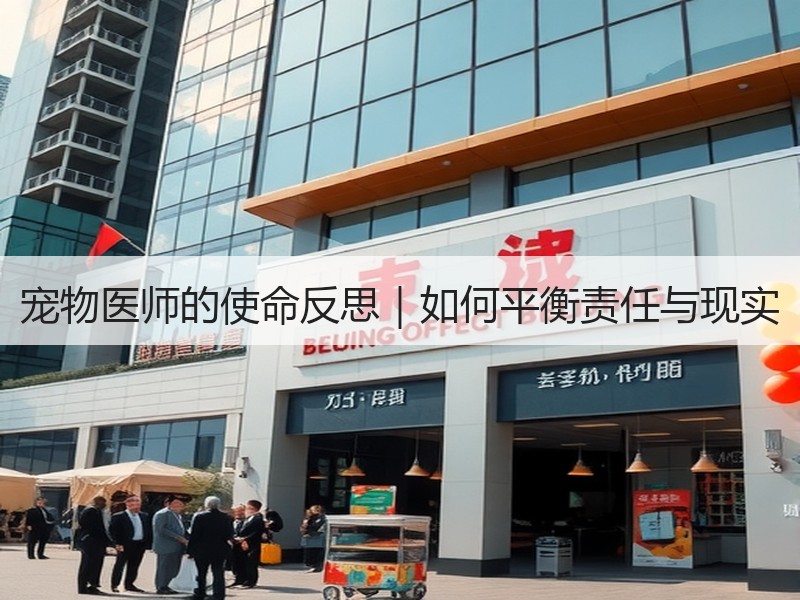 宠物医师的使命反思｜如何平衡责任与现实