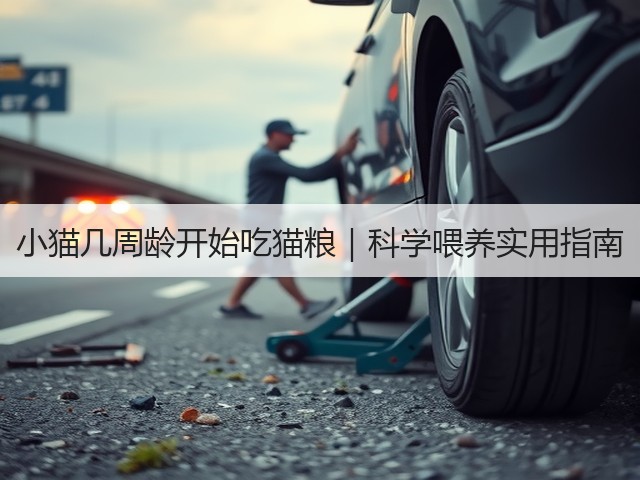 小猫几周龄开始吃猫粮｜科学喂养实用指南(图1)