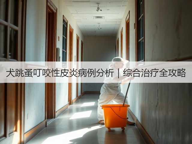 犬跳蚤叮咬性皮炎病例分析|综合治疗全攻略(图3) 犬跳蚤叮咬性皮炎病例分析|综合治疗全攻略(图3)