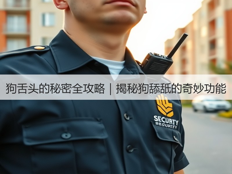 狗舌头的秘密全攻略｜揭秘狗舔舐的奇妙功能