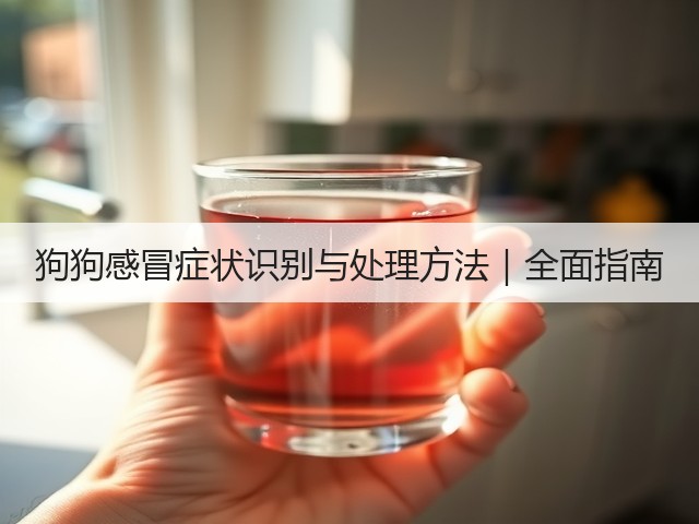 狗狗感冒症状识别与处理方法|全面指南(图3) 狗狗感冒症状识别与处理方法|全面指南(图3)