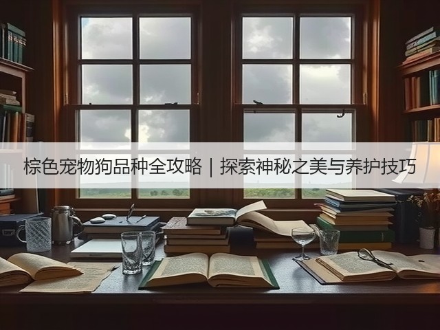 棕色宠物狗品种全攻略|探索神秘之美与养护技巧(图2) 棕色宠物狗品种全攻略|探索神秘之美与养护技巧(图2)