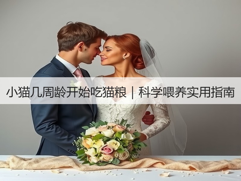 小猫几周龄开始吃猫粮｜科学喂养实用指南