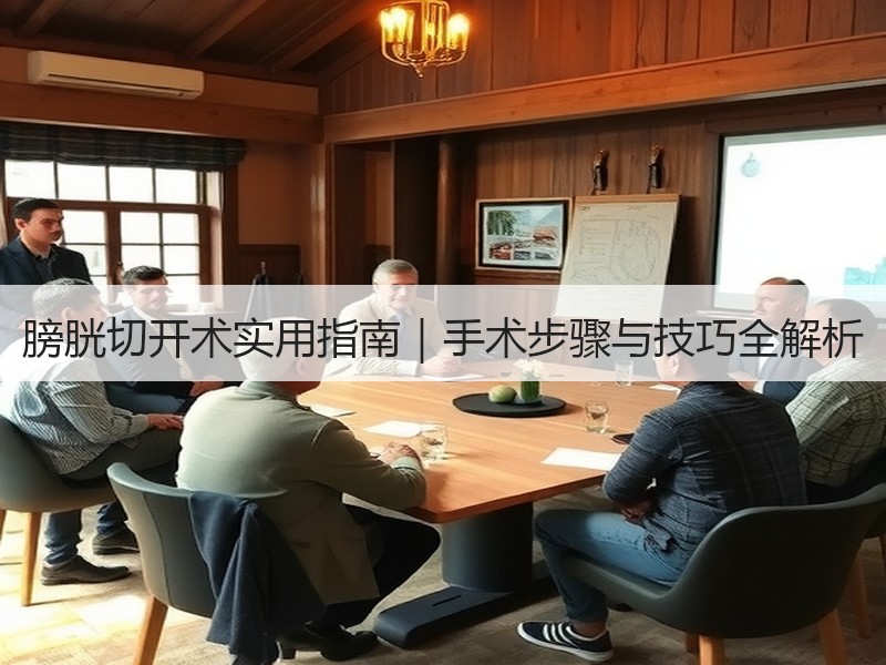 膀胱切开术实用指南｜手术步骤与技巧全解析