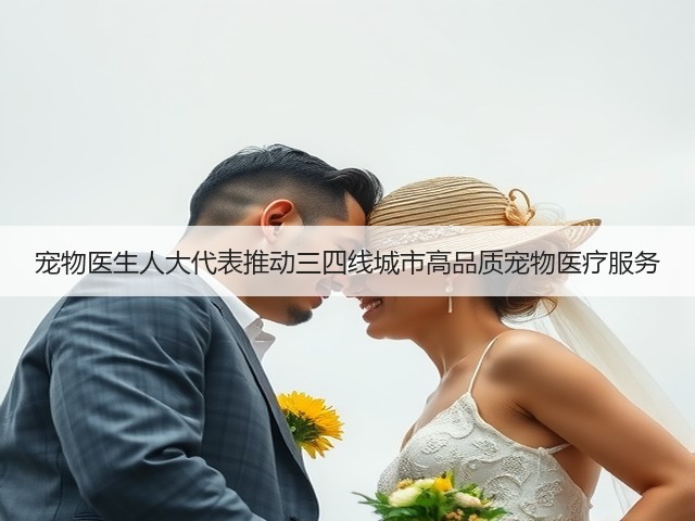 宠物医生人大代表推动三四线城市高品质宠物医疗服务(图2)