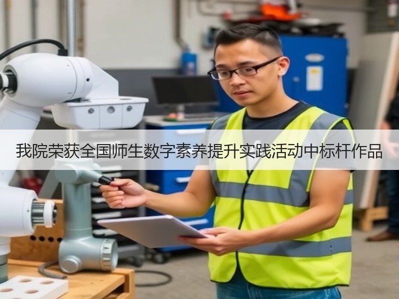 我院荣获全国师生数字素养提升实践活动中标杆作品